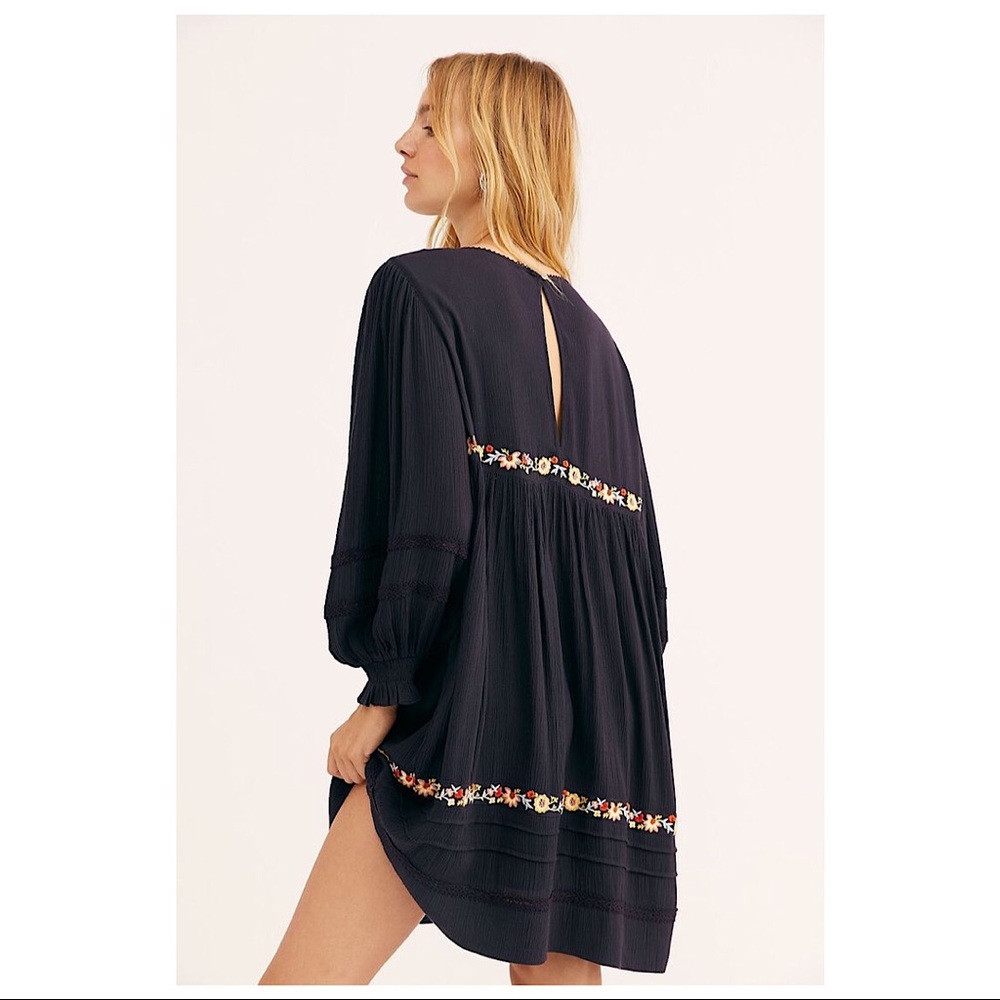 NWT Free People Pasadena Embroidered Mini - Picture 6 of 6